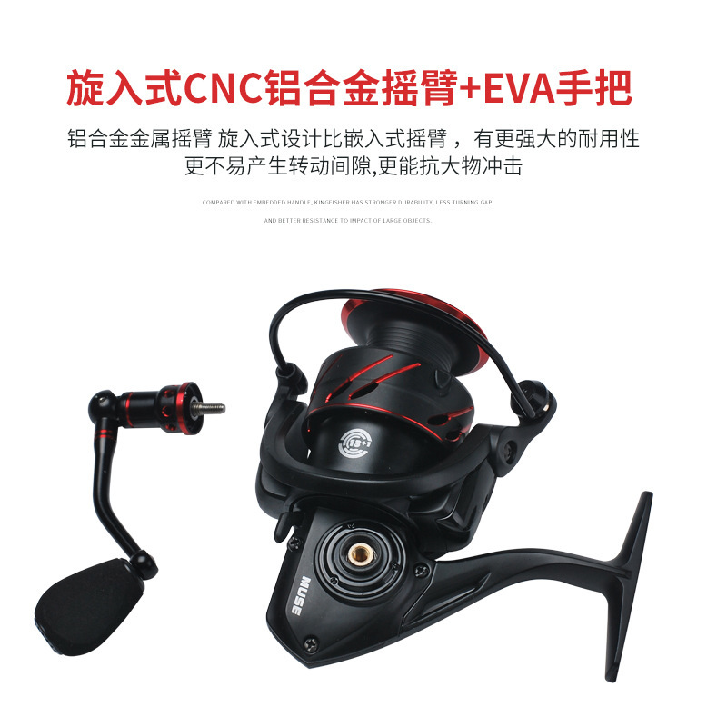 Screw In Metal Crank Spinning  - đánh giá và giá Ice Fishing Reel
