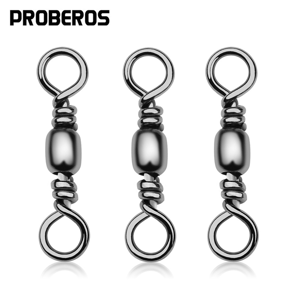 100Pcs Fishing Swivels Connect - đánh giá và giá Baitcasting Reel