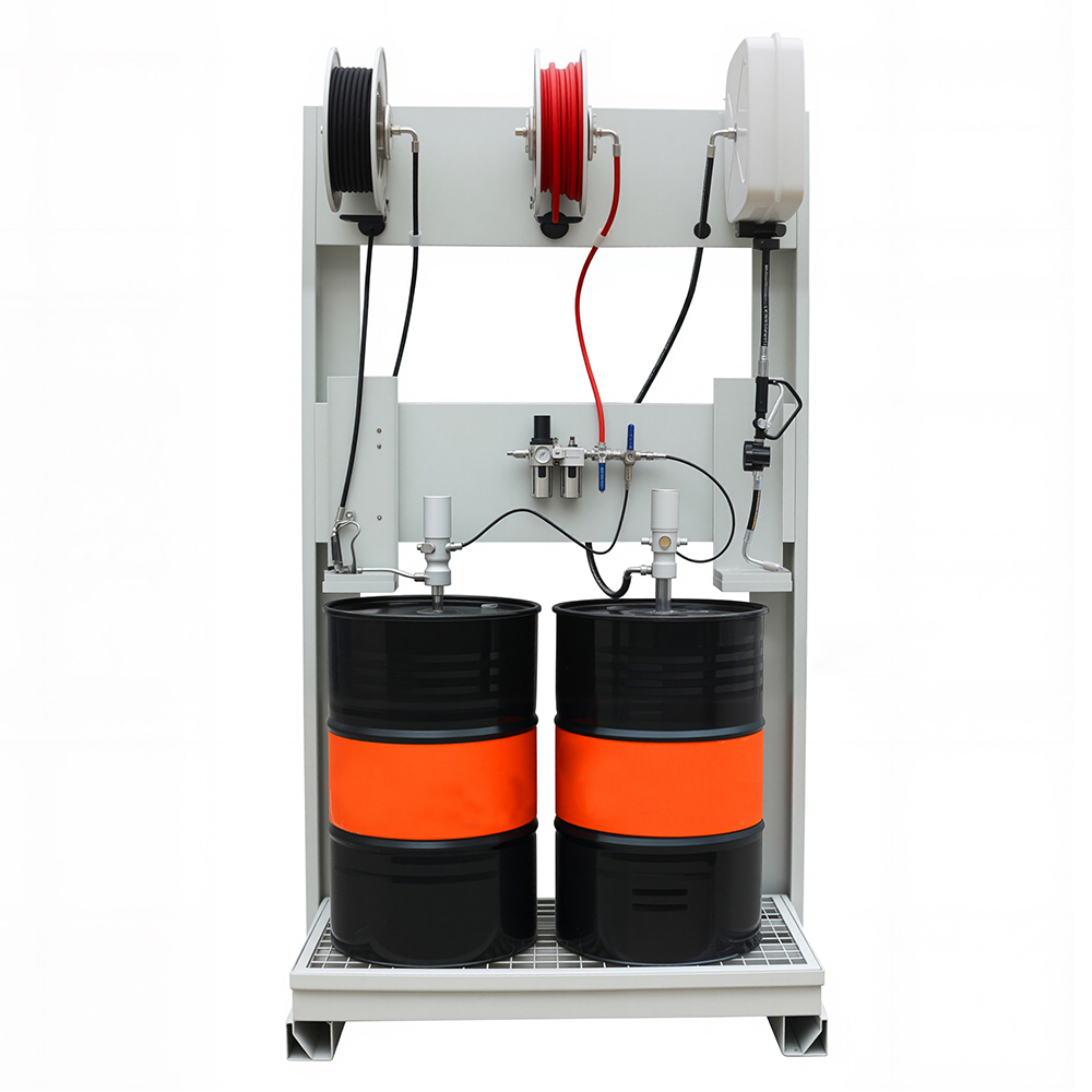 Automatic Pneumatic Lube Drum  - đánh giá và giá Reel Oil