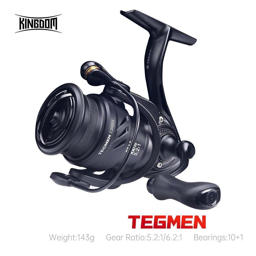 Kingdom Tegmen 5.2:1 6.2:1 143 - đánh giá và giá Trolling Reel