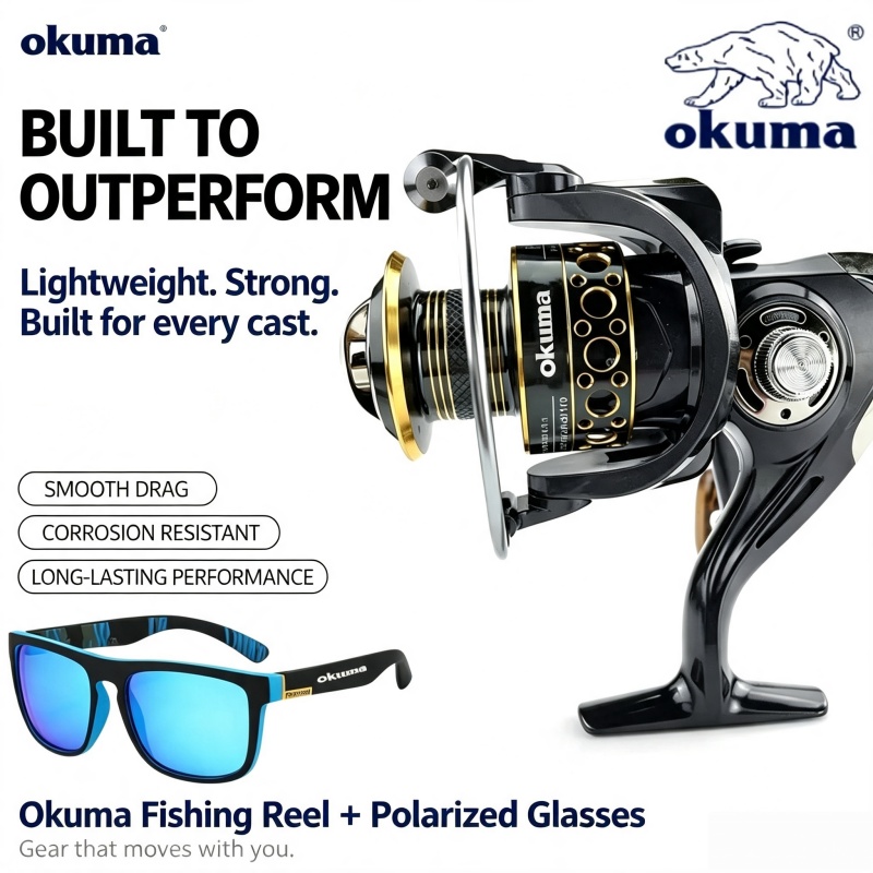 OKUMA-Spinning Reel, MetalUltr - đánh giá và giá Trolling Reel