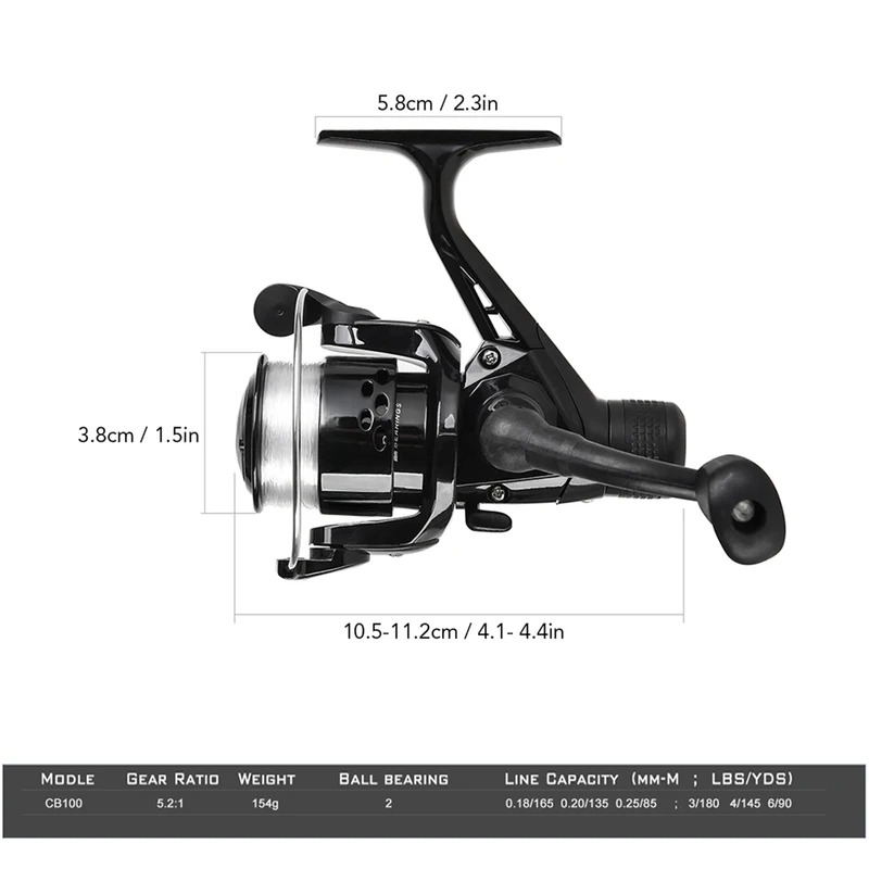 BRAVMAK 2.1/ 2.3 mTelescopic F - đánh giá và giá Reel Cover